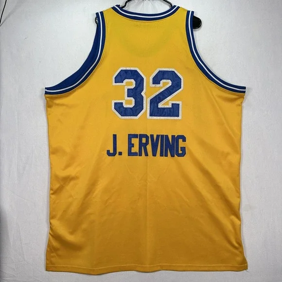 Julius Erving Roosevelt High Basketball Jersey Men 60 3XL #32 Legendary 58 of 75 - Picture 1 of 7